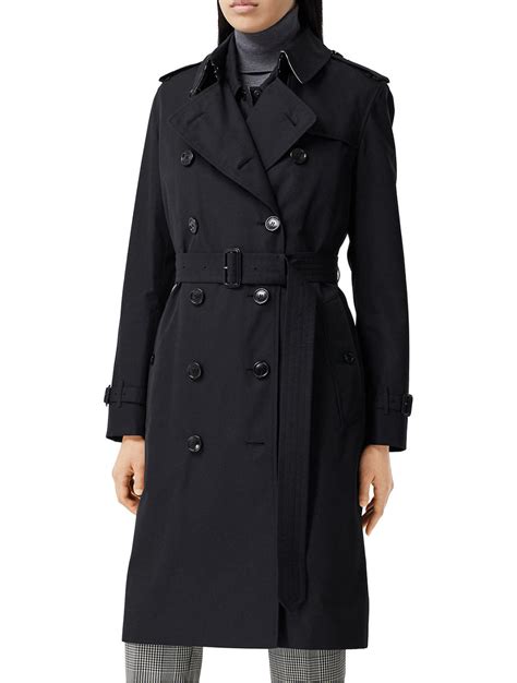 holt renfrew burberry trench coat|Long Kensington Heritage Trench Coat in Coal blue .